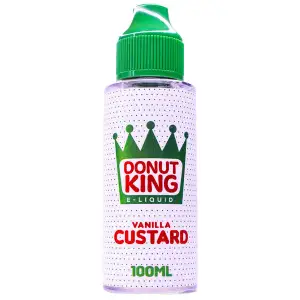 Vanilla Custard by Donut King 100ml Shortfill E-liquid