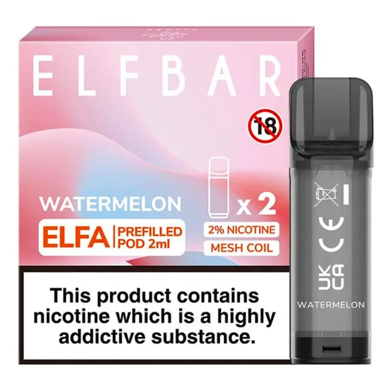 Watermelon Elfa Pod By Elfbar 