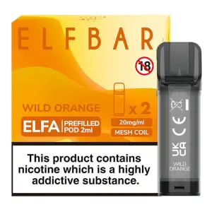 Wild Orange Elfa Pod By Elfbar 